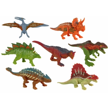 Zestaw Figurki Dinozaury 12 sztuk Kolorowe