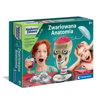 Naukowa Zabawa Zestaw Zwariowana Anatomia Język Polski Clementoni 50697