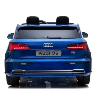Pojazd na Akumulator Nowe Audi Q5 2-osobowe Niebieskie Lakierowane