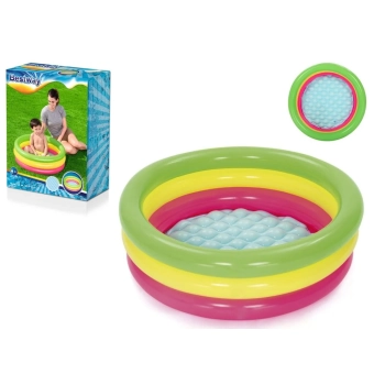 Dmuchany Basenik Tęczowy 70 cm x 24 cm Bestway 51128