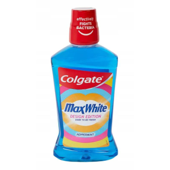 Colgate Max White Peppermint Design Edition Płyn do Płukania Jamy Ustnej 500 ml