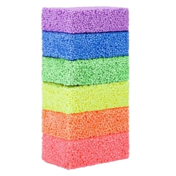 Masa Plastyczna Piankowe Kuleczki W Pudełkach Kolorowe 8szt.