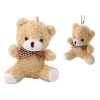 Miś Kremowy Pluszowy Mały Przytulanka Maskotka Breloczek 10cm