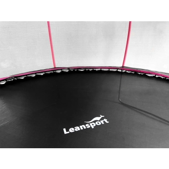 Trampolina LEAN Sport Max 10ft Czarno-Różowa