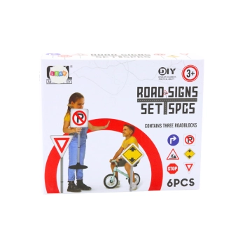 Duży Znak Ostrzegawczy Prace Drogowe Edukacyjny 70cm