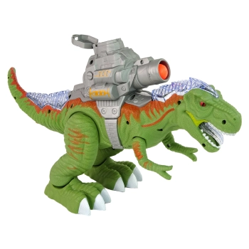Dinozaur z Katapultą Chodzi Strzela Zielony