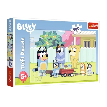 Puzzle - 100 - Wesoły świat Bluey - Trefl 16471
