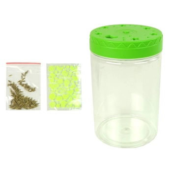 Ogród Dinozaurów w Słoiku Światło Naklejki Kreatywne