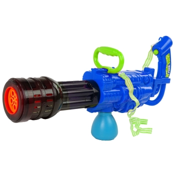 Pistolet Maszyna Do Baniek Mydlanych Niebieski
