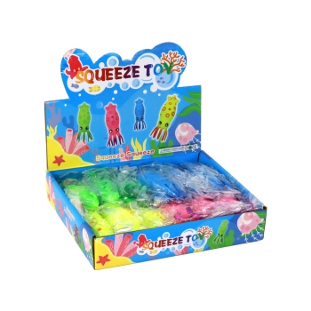Zabawka Antystresowa do Ściskania Kalmar Gniotek Kolorowe