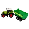 Zestaw Traktor z Maszynami Przyczepa Cysterna Dźwięki LED