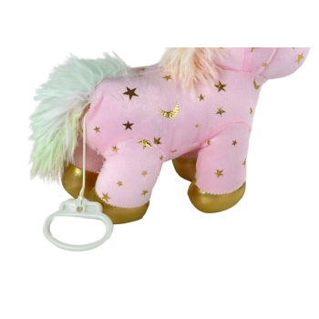 Jednorożec Pluszak Usypiacz Kołysanka Różowy W Gwiazdki