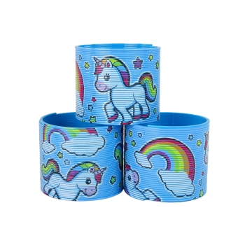 Kultowa Sprężyna Niebieska Jednorożec Relaksacyjna 6CM