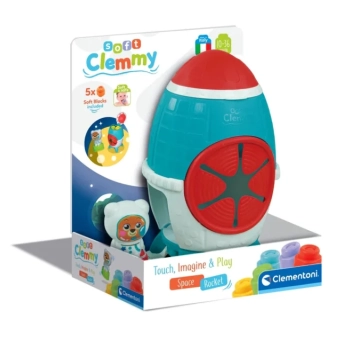 Clemmy Rakieta Sensoryczna Sorter Clementoni 17806