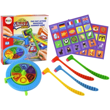 Gra Zręcznościowa Konkurencyjna Karciana Spinner Uderz Młotkiem