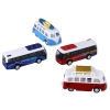 Kampery Autobusy Z Napędem Frykcyjnym 1:87 4 Sztuki