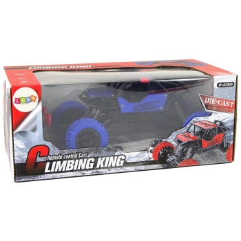 Auto Zdalnie Sterowane Terenowe R/C 1:18 Niebieskie
