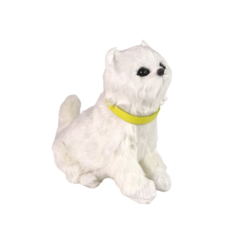 Interaktywny Kot Kotek Pluszowy Miauczy Rusza Głową i Ogonem