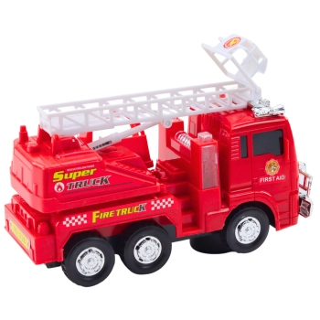 Wóz Strażacki Straż Pożarna Drabina Ruchoma Światła Dźwięki Wóz Strażacki Straż Pożarna Drabina Ruchoma Światła Dźwięki