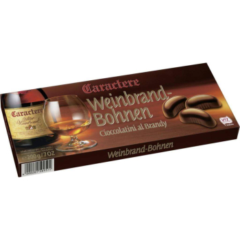 Caractere Weinbrandbohnen Pralinki z Brandy 200 g