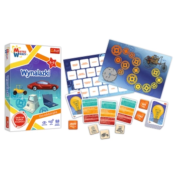 Gra dla dzieci Wynalazki Mistrz Wiedzy Trefl 01958