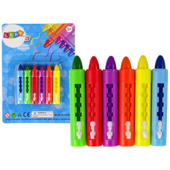 Zestaw Kredki Pastelowe Pastele 6 szt.