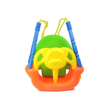 Wygodna Huśtawka Miś 3w1 Regulowana Kubełkowa 6m +