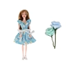 Lalka Dla Dzieci Emily Wiosenna Długie Włosy Niebieska Sukienka Kwiat