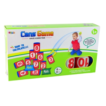 Gra Zręcznościowa Rzut do Celu Strącanie Puszek