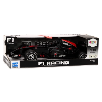 Wyścigówka Samochód Sportowy F1 Z Napędem 1:10 Czarna Dźwięki