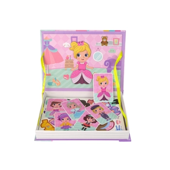 Magnetyczna Układanka Książka Przebieralnia Kostiumy