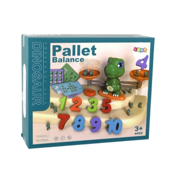 Zabawka Edukacyjna Dinozaur Waga Działania Matematyczne