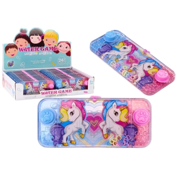 Gra Wodna Konsola Zręcznościowa Różowa Jednorożec Pad Kółeczka