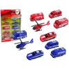 Zestaw 10 Resoraków Pojazdy Ratownicze Policja Straż