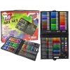 Zestaw Artystyczny Do Malowania Walizka Kredki Farby 150 Elementów