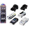 Zestaw Pojazdów Auta Policja Resoraki 1:64