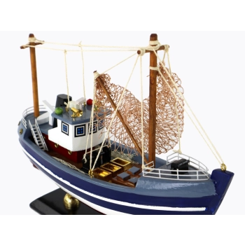 Statek Kolekcjonerski Drewniany Kuter Rybacki