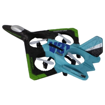 Samolot Myśliwiec R/C Kolorowe Światła Niebieski