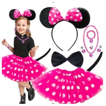 Strój karnawałowy myszka Różowa