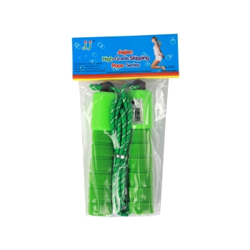 Skakanka Zielona Z Licznikiem 275 cm Regulacja Fitness