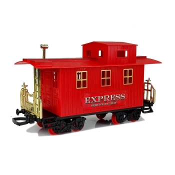 Rodzinna Kolejka Pociąg Tor 480 cm Dźwięk, Światła