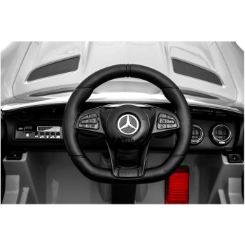 Auto na Akumulator Mercedes GTR Srebrny Lakierowany