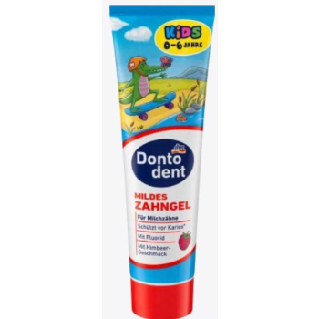 Dontodent Kids Pasta do Zębów 0- 6 lat Malinowa 100 ml