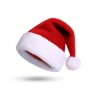 Czapka Mikołaja Świąteczna Z Pomponem Czerwona 35 x 28 x 28cm