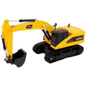 Żółta Koparka Gąsienicowa Zdalnie Sterowana