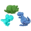Zestaw Do Piasku Dinozaury Wiaderko Jajo Grabki Łopatka Foremki