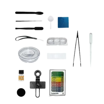 Przenośny Mikroskop Edukacyjny Dla Dzieci 2w1 60X/180X Akcesoria Przenośny Mikroskop Edukacyjny Dla Dzieci 2w1 60X/180X Akcesoria