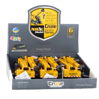 Dźwig Gąsienicowy Wysuwany Obracana Kabina 360° Żółty