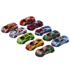 Zestaw Samochodzików Resoraki Autka Sportowe Wyścigowe 1:64 10 szt.