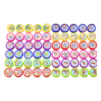 Stempelek Ozdobny 12 Wzorów Zwierząt Wodnych 6 Kolorów